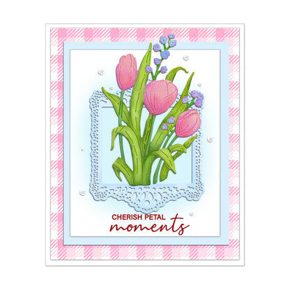 Beautiful Tulips Metal Cutting Dies