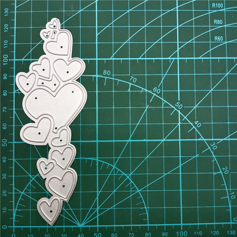 Multiple Love Border Metal Cutting Dies