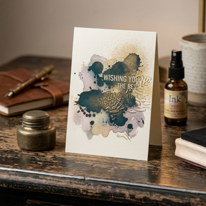 Vintage Style DIY Journal Clear Stamps