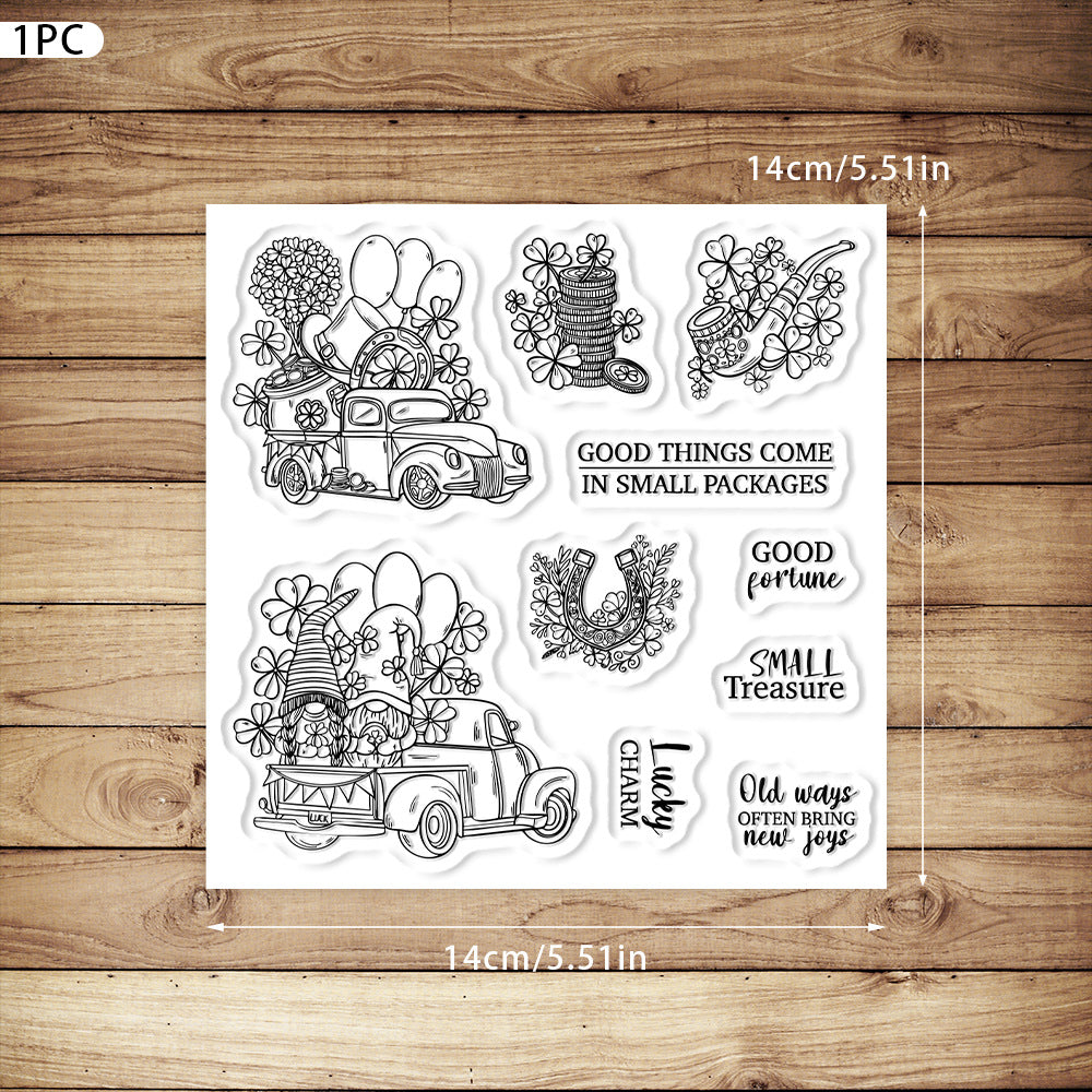 St. Patrick's Automobile Clear Stamps