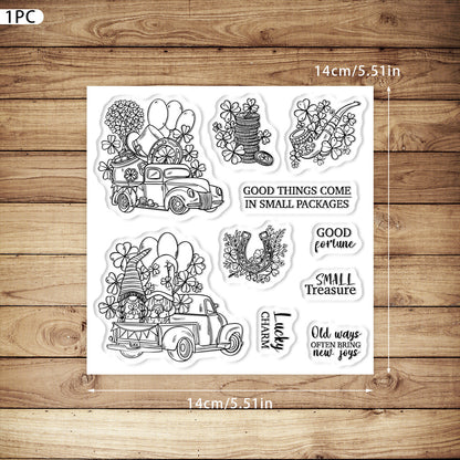 St. Patrick's Automobile Clear Stamps