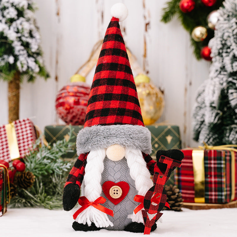 Christmas Gnome Plush Doll Decorations