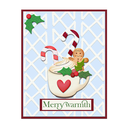 Christmas Mug Metal Cutting Dies