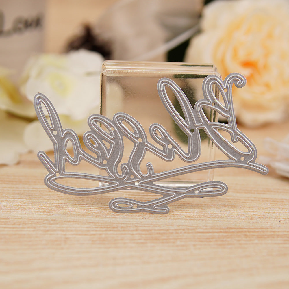 "Blessed" Words Metal Cutting Dies