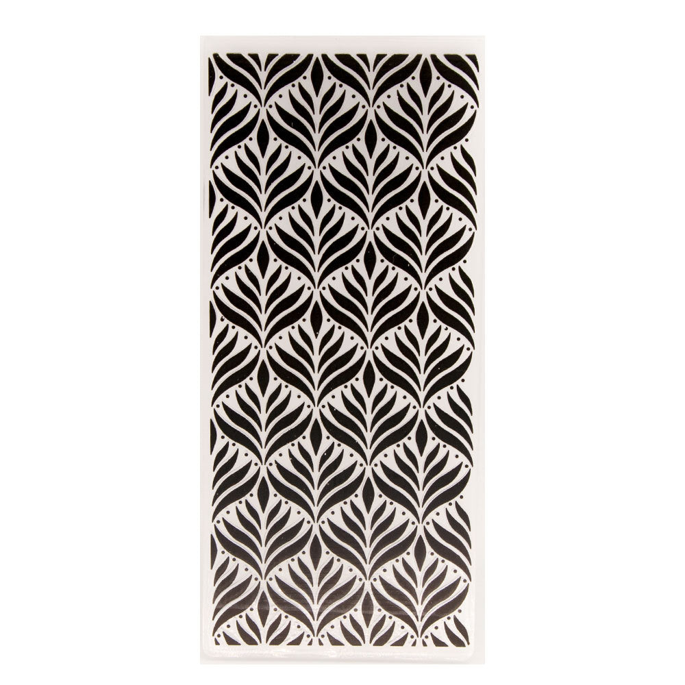 Leaf Pattern Plastic Embossing Folder