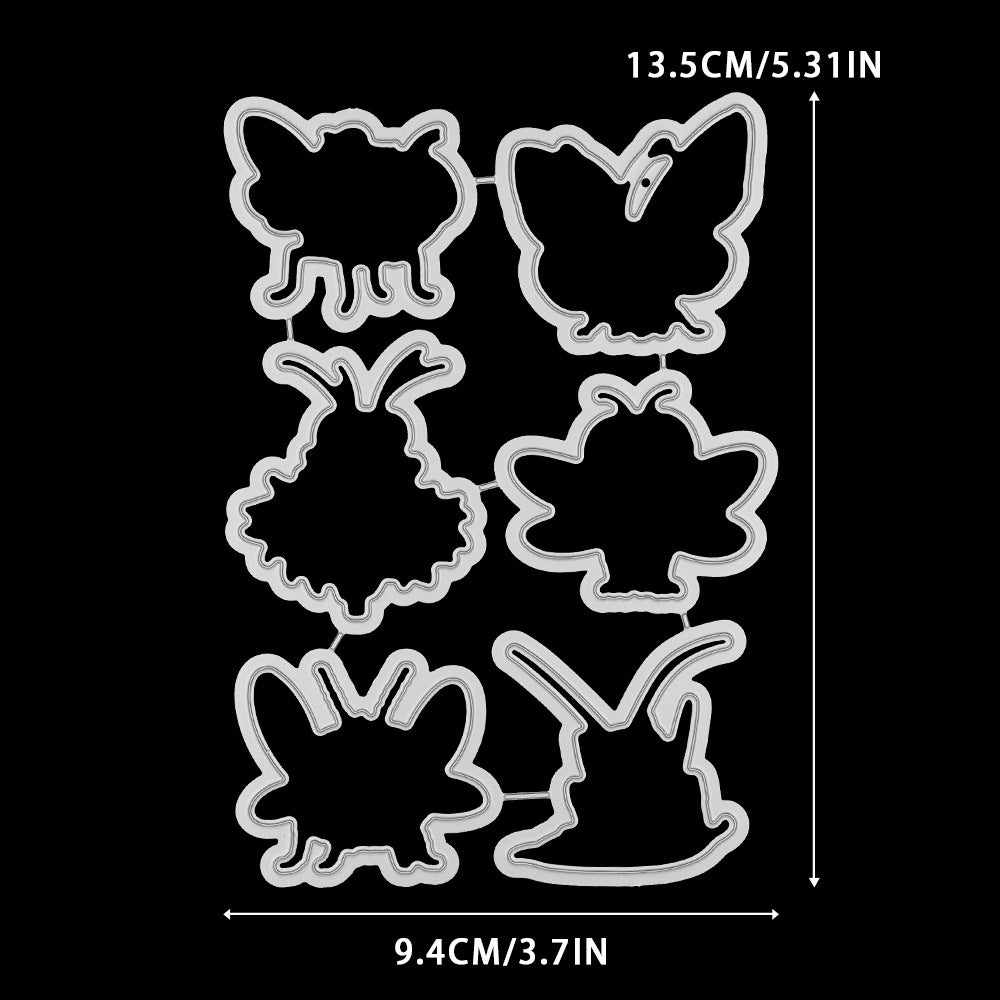 Insect Gathering Dies & Stamps Set