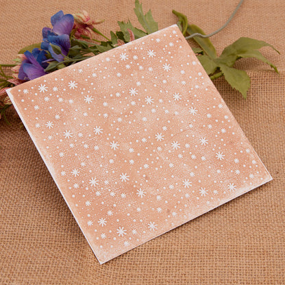 Snowing Pattern Embossing Folder