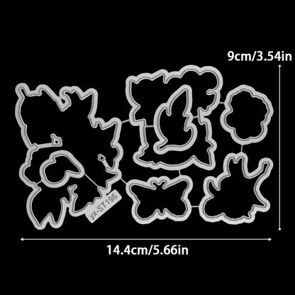 Harvest Season Dies & Stamps Set