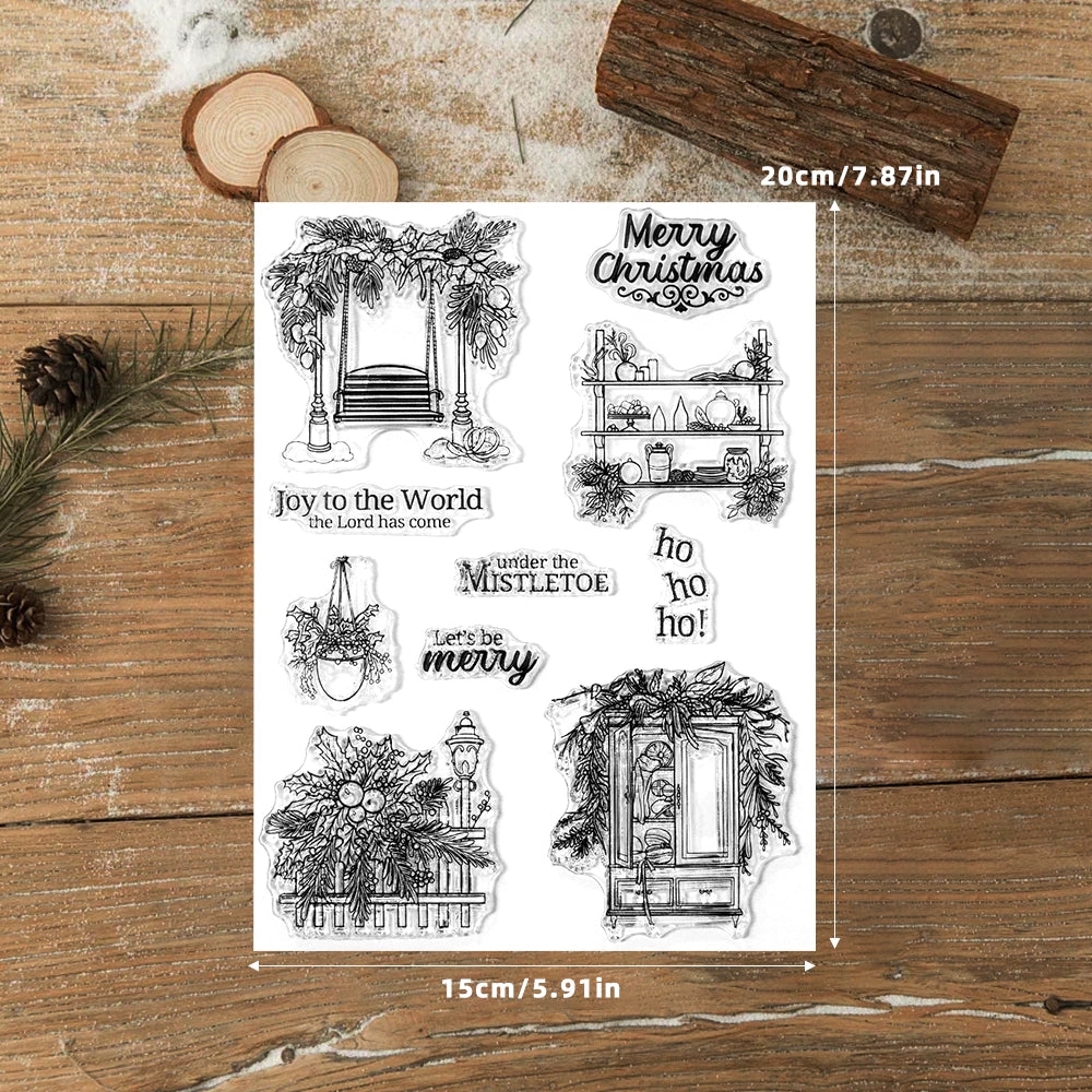 Christmas Decoration Clear Stamps