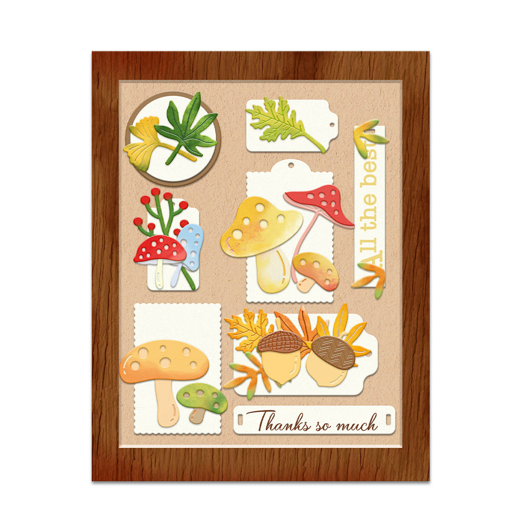 Decorative Mushrooms Metal Cutting Dies