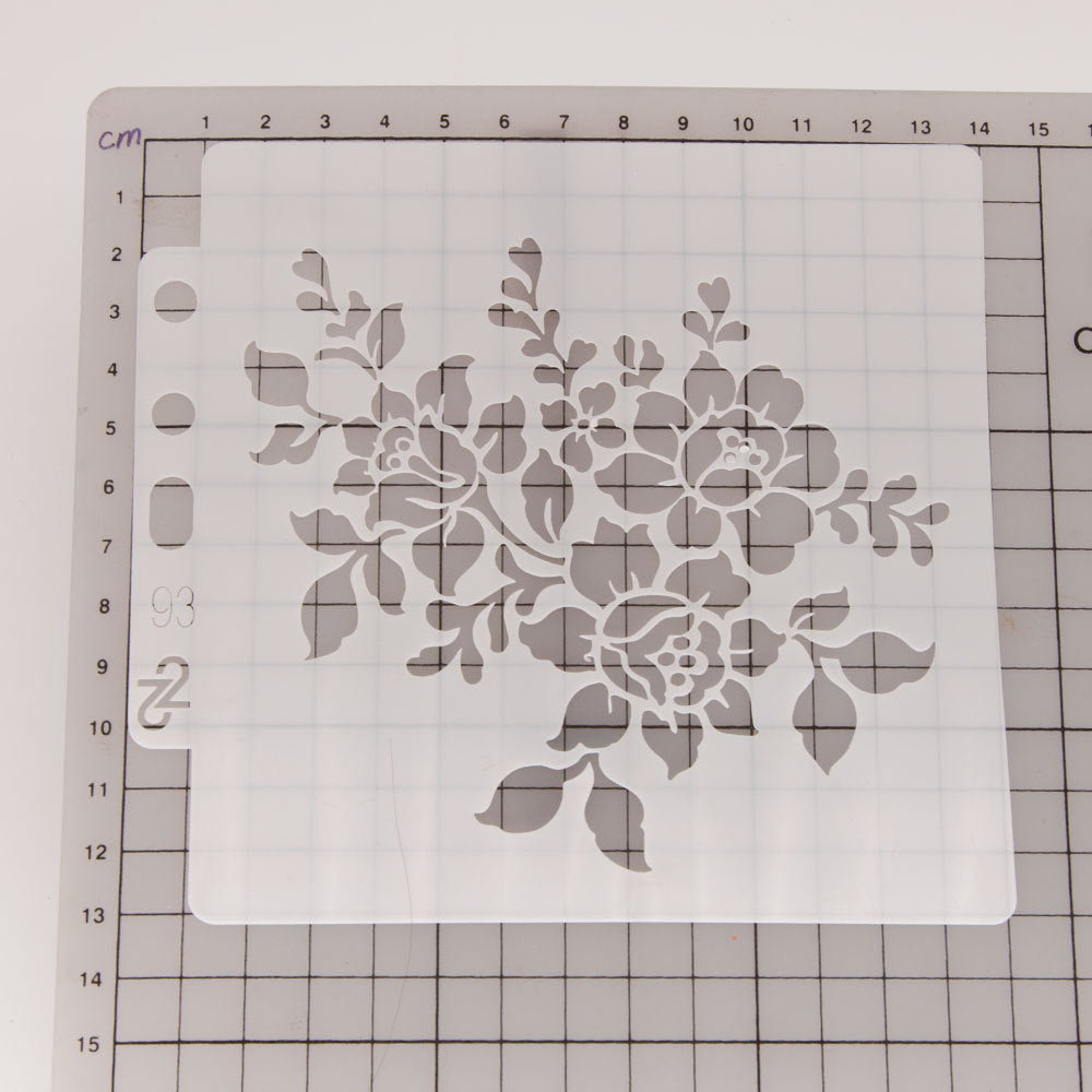 Flower Pattern DIY Hollow Stencil