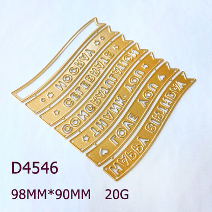 Blessing Words Metal Cutting Dies