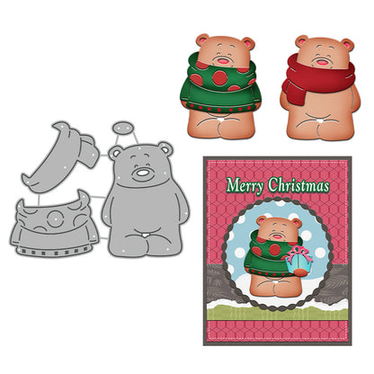 Christmas Bear Metal Cutting Dies