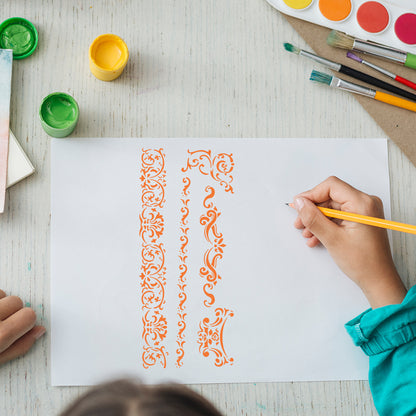 Lace Pattern DIY Painting Hollow Stencil