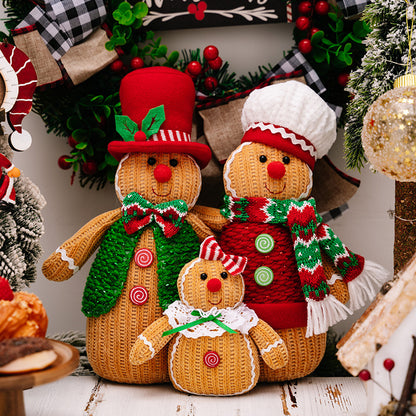 Christmas Creative Gingerbread Doll Ornaments