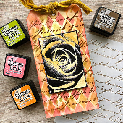 Rose Pattern Clear Stamps