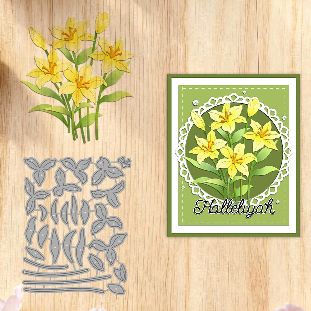 Beautiful Lilies Metal Cutting Dies