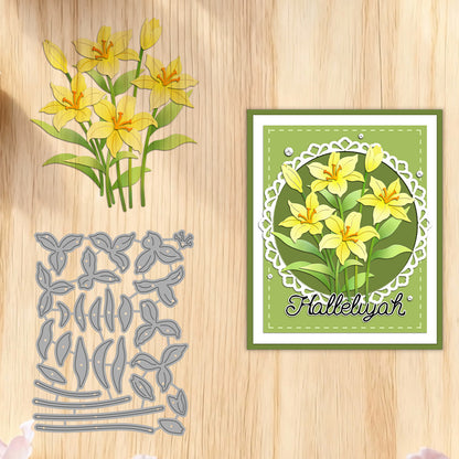 Beautiful Lilies Metal Cutting Dies