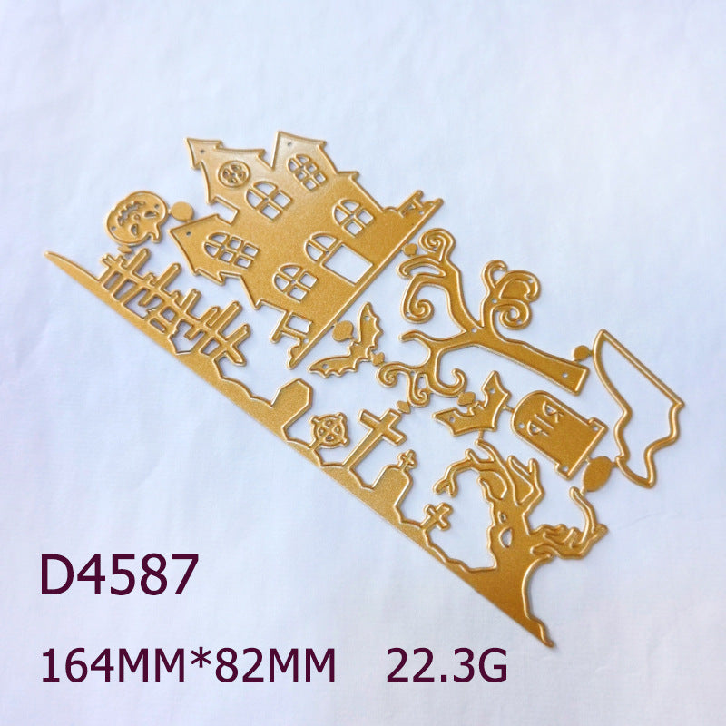 Halloween Haunted House Metal Cutting Dies