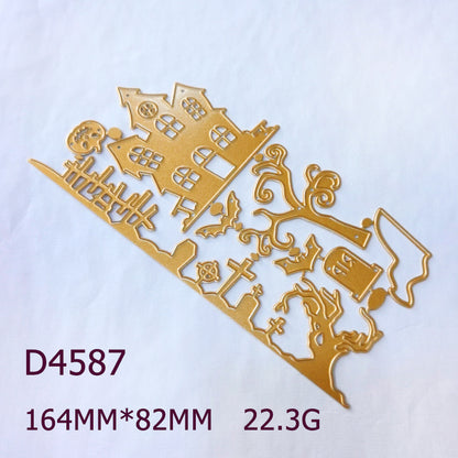 Halloween Haunted House Metal Cutting Dies