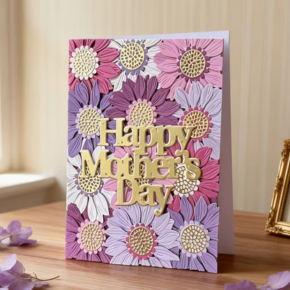Mother's Day Theme Metal Cutting Dies
