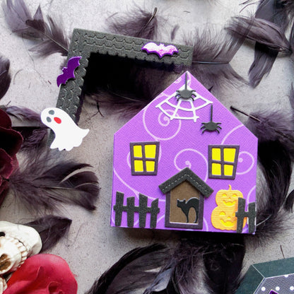 Halloween Haunted House Box Metal Cutting Dies