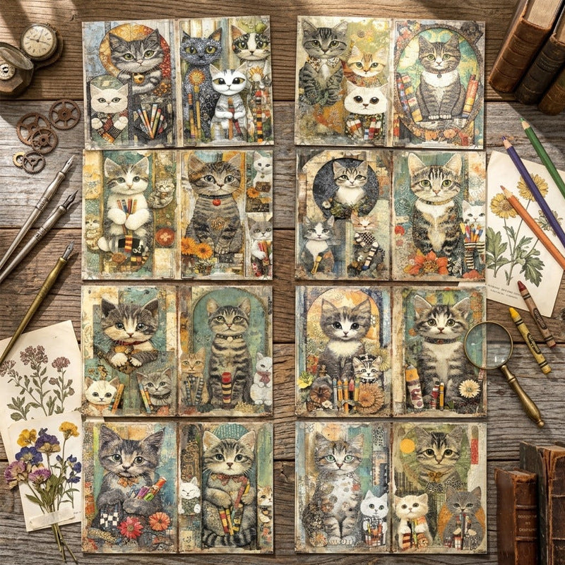 A5 Cute Cats Journal Scrapbook Paper