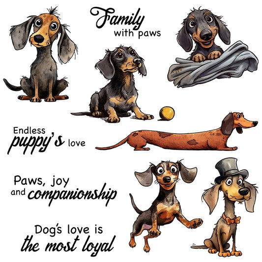 Dog Series Clear Stamps