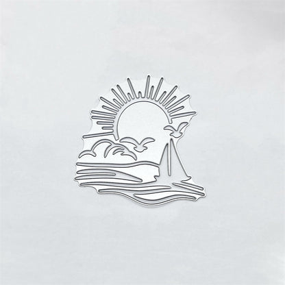 Sun Mountain Peak and Sea Metal Cutting Dies
