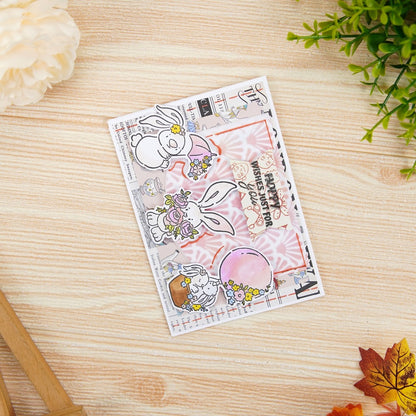 Balloon Rabbit Clear Stamps