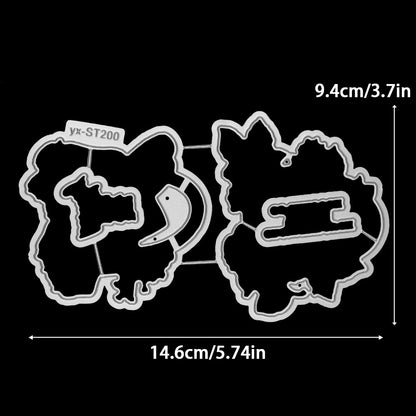 Strawberry Basket Dies & Stamps Set