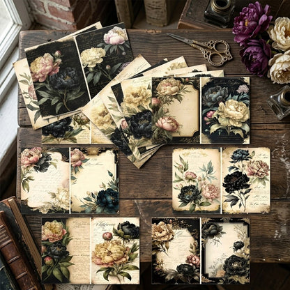 A5 Beautiful Flowers Journal Scrapbook Paper