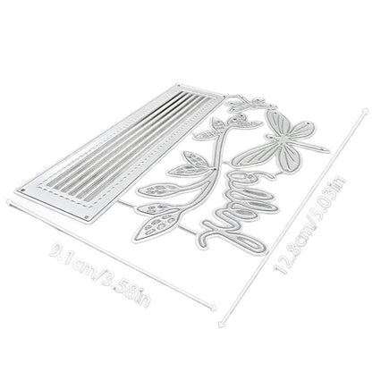 Dragonfly Branches Metal Cutting Dies
