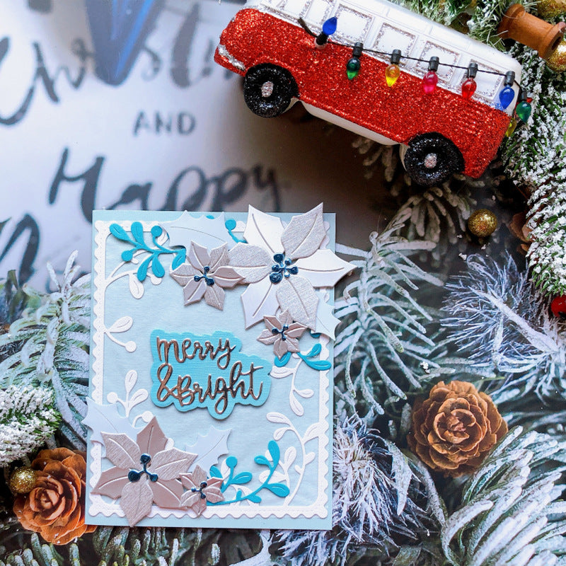 Christmas Flowers Metal Cutting Dies