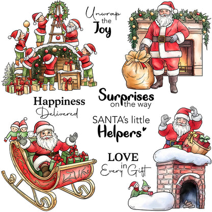 Santa Claus Clear Stamps