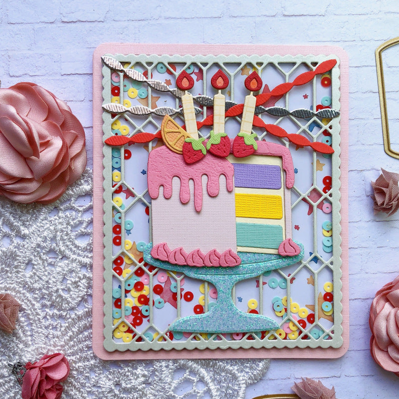 Birthday Cake Metal Cutting Dies