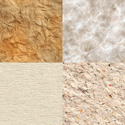 24PCS 6" Crumple Scrapbook Paper & Cardstock
