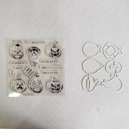 Funny Pumpkins Dies & Stamps Set
