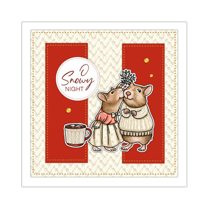 Christmas Animals Dies & Stamps Set