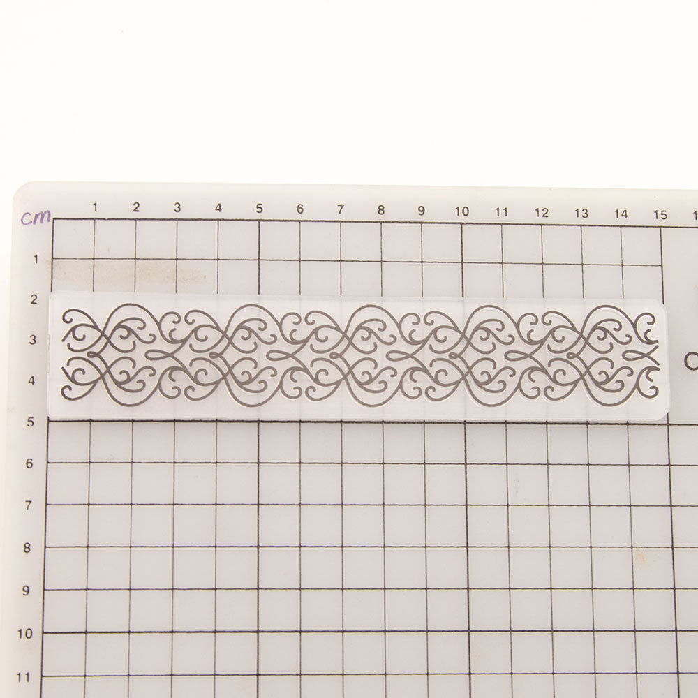 Line Pattern Plastic Embossing Folder