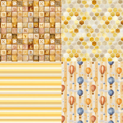 24PCS 6" Mellow Scrapbook Paper & Cardstock
