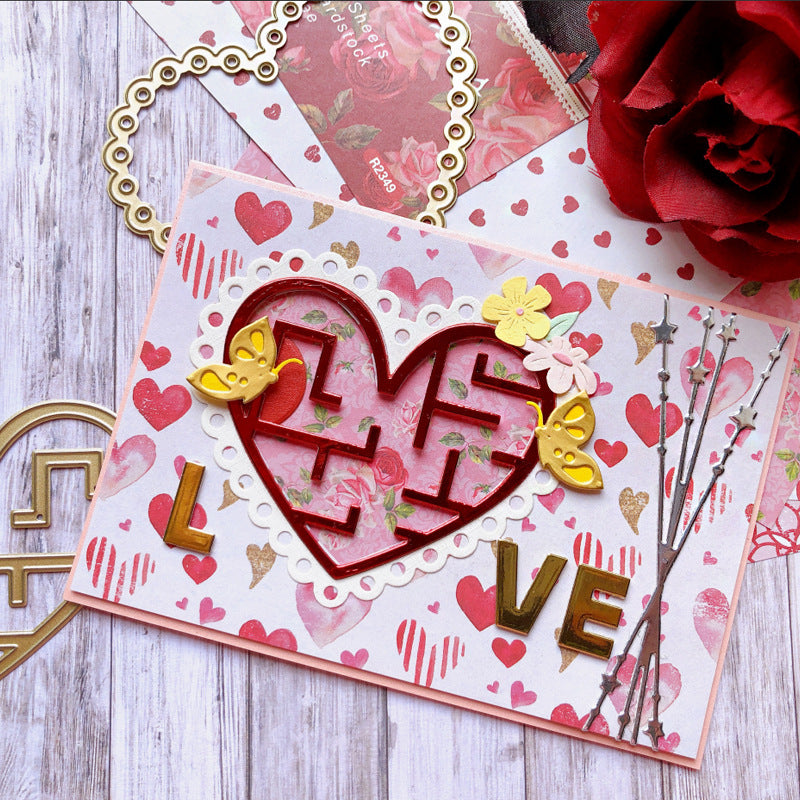 Heart-Shaped Metal Cutting Dies