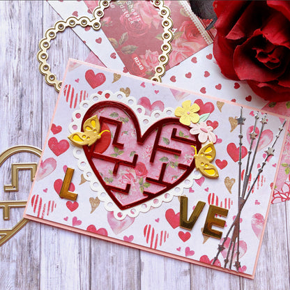 Heart-Shaped Metal Cutting Dies