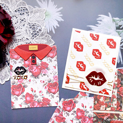 Lips and "XOXO" Metal Cutting Dies