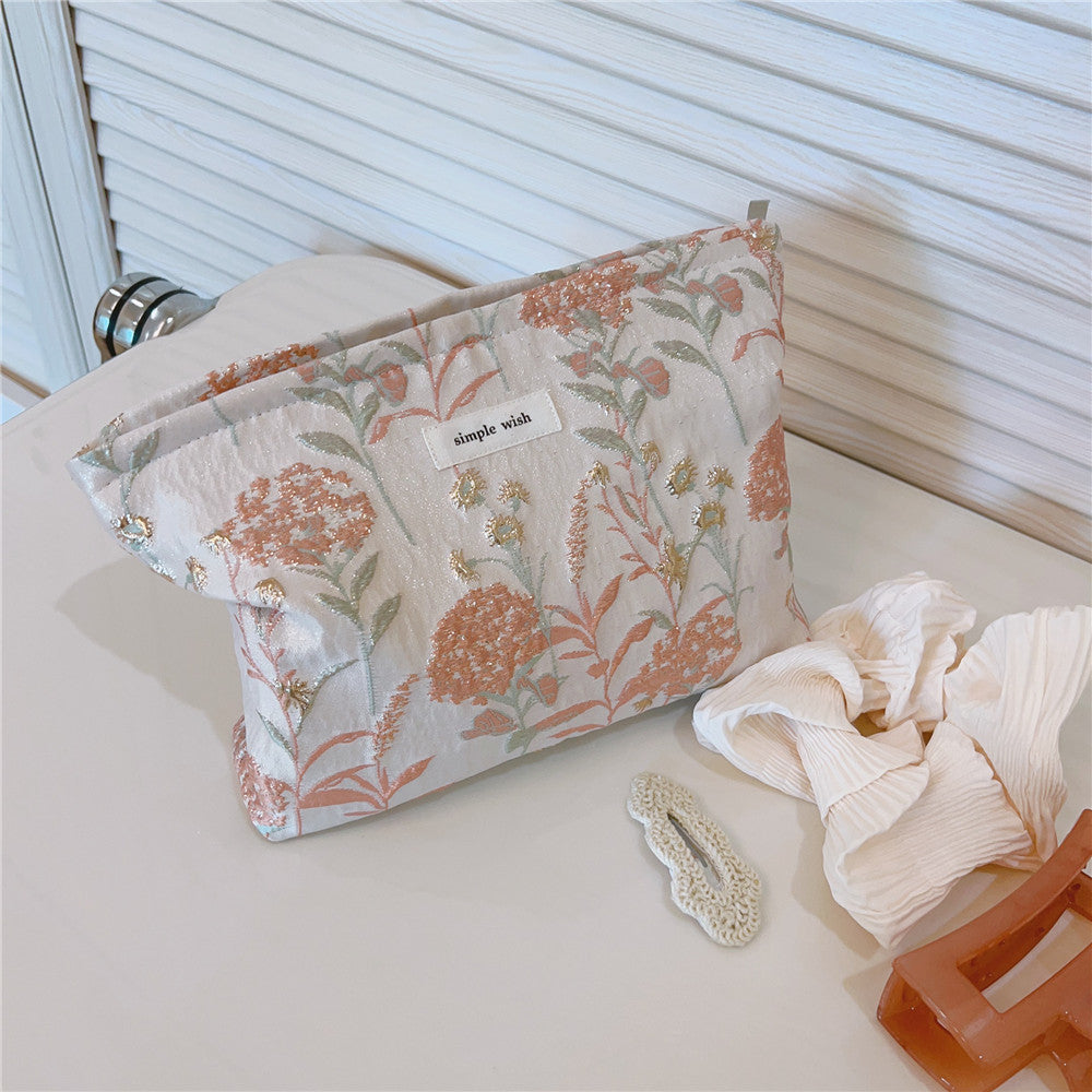 Three-color Dandelion Elegant Cosmetic Bag