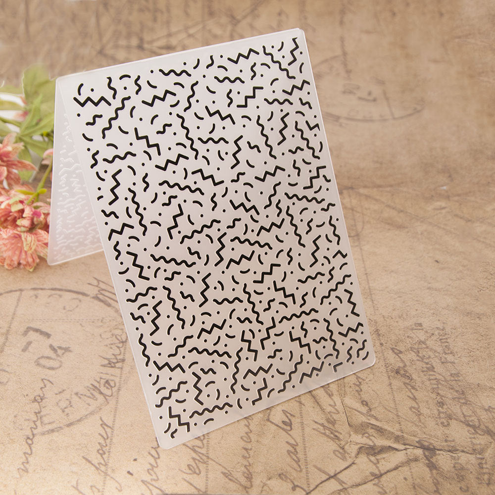 Decorative Background Pattern Plastic Embossing Folder