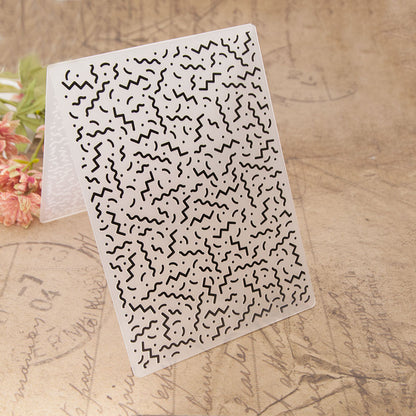 Decorative Background Pattern Plastic Embossing Folder