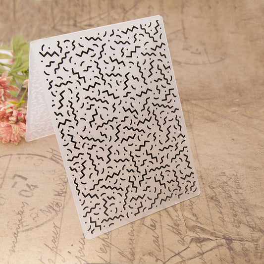 Decorative Background Pattern Plastic Embossing Folder