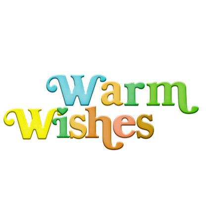 "Warm Wishes" Metal Cutting Dies