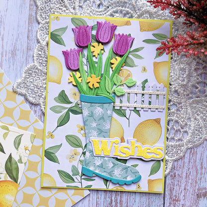 Flowers and Boots Metal Cutting Dies